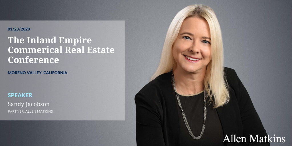 The Inland Empire Commercial Real Estate Conference Events Allen