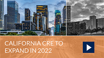 California CRE to Expand in 2022